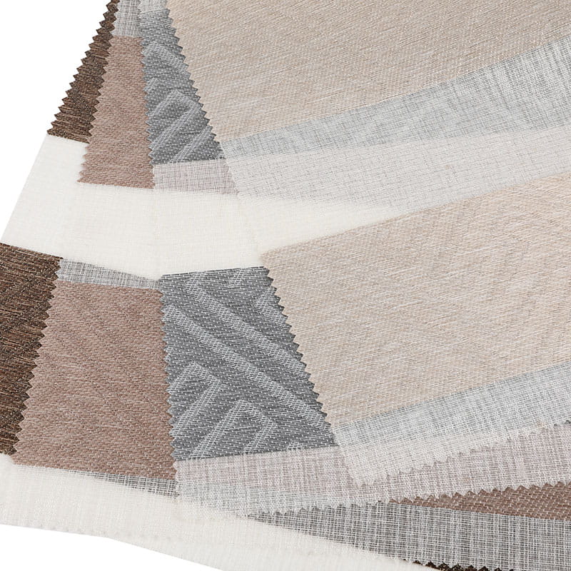 Tecido cego zebra semi-blackout com transmissão de luz de camada dupla GD10