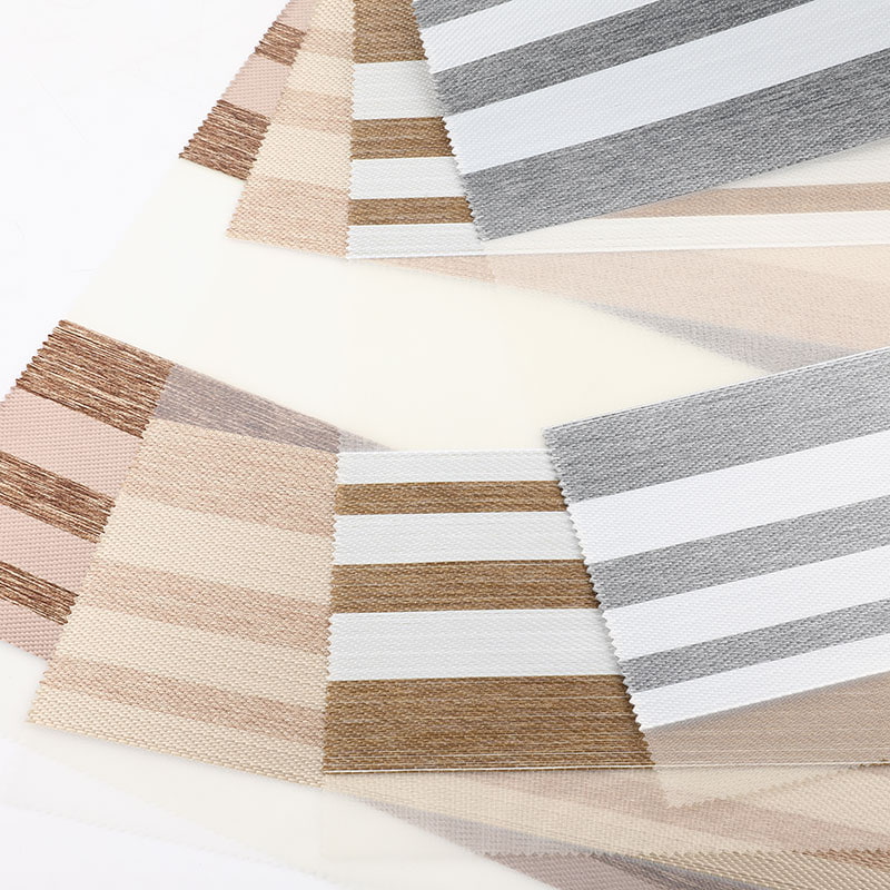 YX06 Tecido Zebra Cego de Quantidade de Luz de Sala de Controle Semi-Opaco