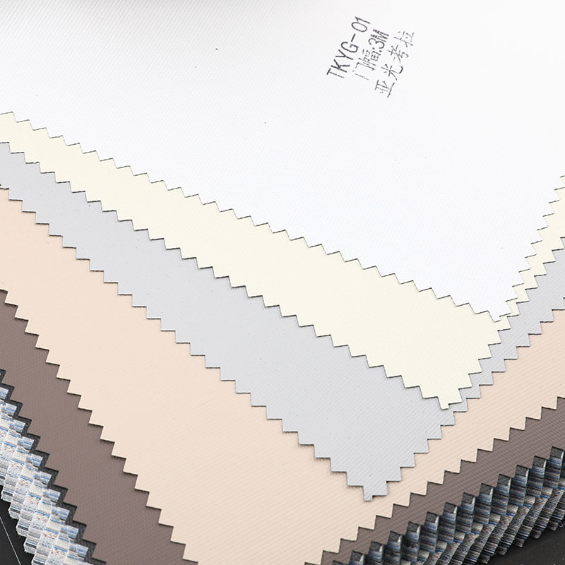 TKYG 300 cm Cola Colorida Dupla Face 100% Tecido Blackout Roller Blindagem