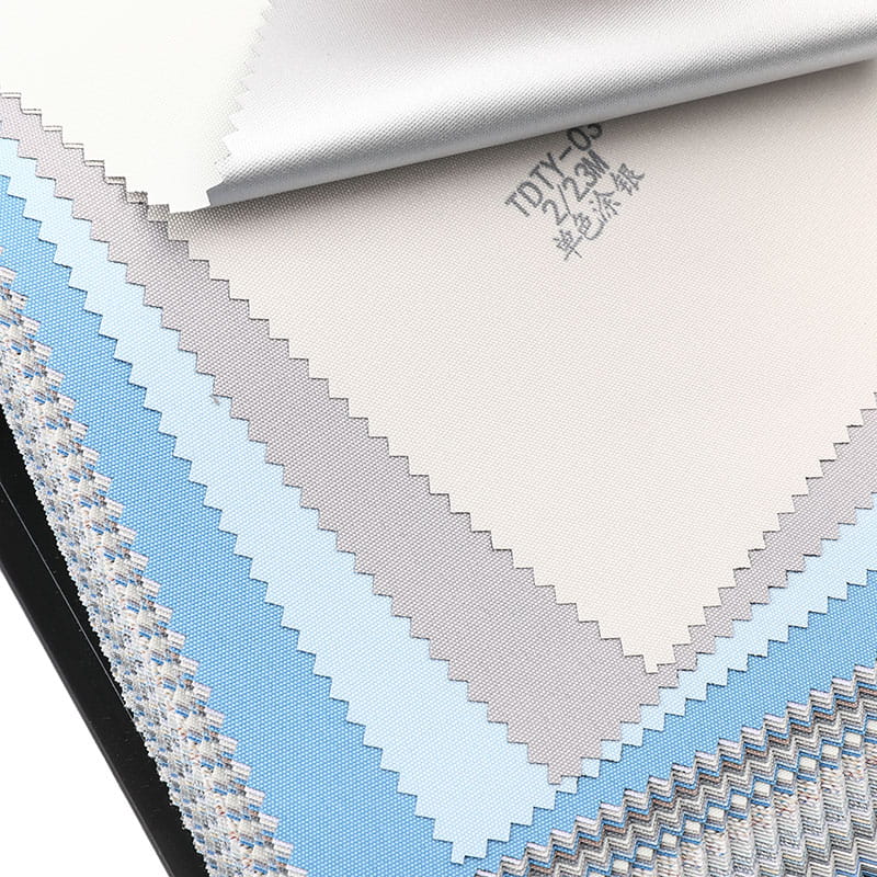 TDTY 200/230 cm Revestimento de prata 100% Tecido de persiana blackout